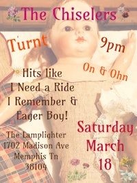 a flyer for the chiselers