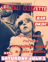 a poster with a woman in front of a truck